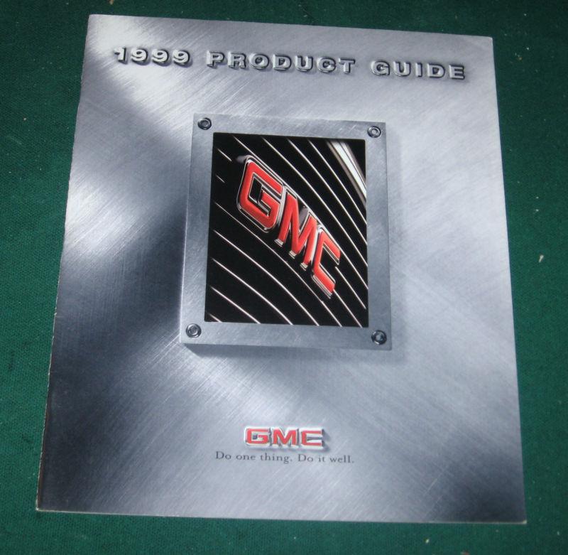 Buy 1999 GMC Trucks Full Line Sales Brochure; Sierra; Canyon; Yukon