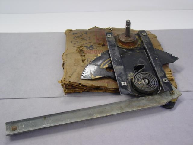 52 53 54 1952 1953 1954 ford mercury window regulator left rear quarter nos!