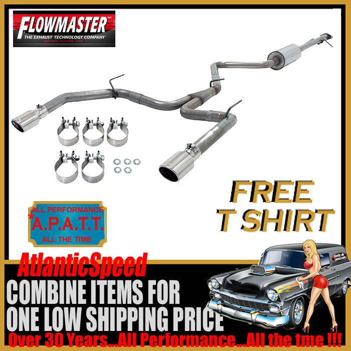 Buy FLOWMASTER 2013 Dodge Dart 2.0L 1.4L Turbo Cat Back Stainless Dual Exhaust Kit in Fort Mill