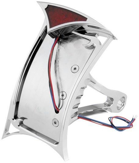 Bikers choice gothic led license plate frame rep board