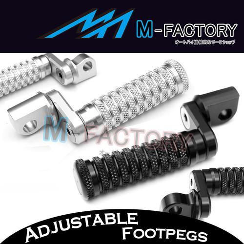 Buy Billet Adjustable Riser Foot Pegs Suzuki GSXR 750 00 01 02 03 in