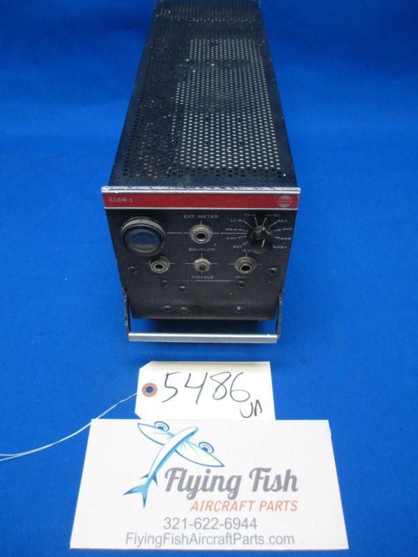 Collins type 618m-1 vhf transceiver p/n: 522-2466-004