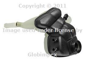 Mercedes w216 w221 coolant expansion tank genuine new + 1 year warranty