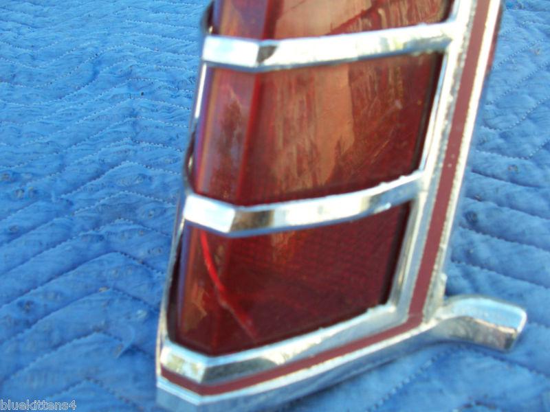 1978 MARK V LEFT CRACKED TAILLIGHT OEM USED ORIGINAL LINCOLN FORD PART WEAR, US $76.00, image 5