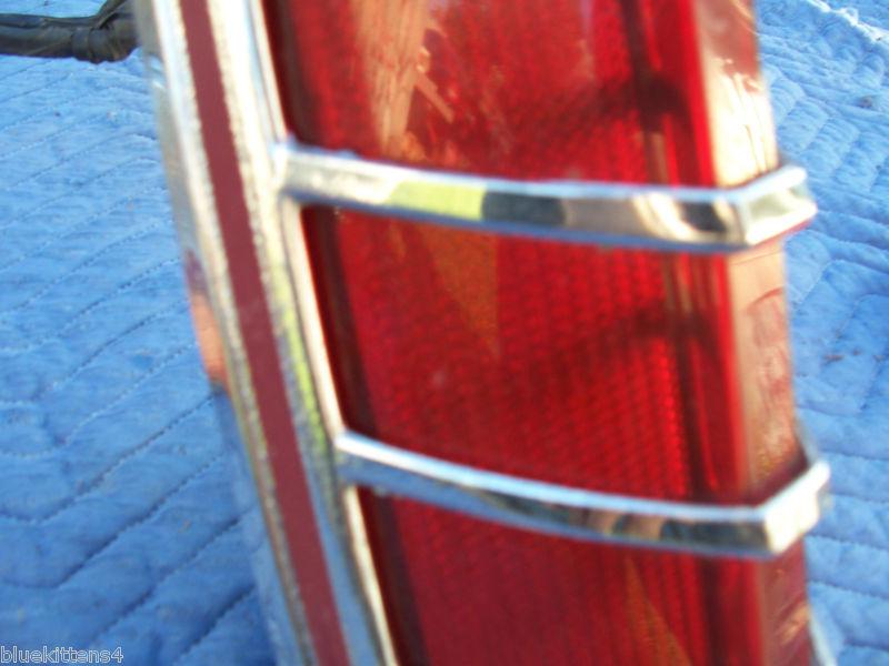 1978 MARK V LEFT CRACKED TAILLIGHT OEM USED ORIGINAL LINCOLN FORD PART WEAR, US $76.00, image 7