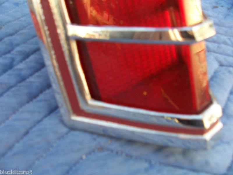 1978 MARK V LEFT CRACKED TAILLIGHT OEM USED ORIGINAL LINCOLN FORD PART WEAR, US $76.00, image 8