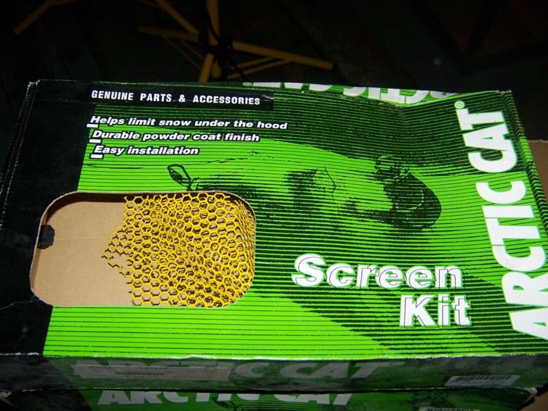 Arctic cat m5, m6, m7, m8, m1000 and crossfire hood screen kit in yellow