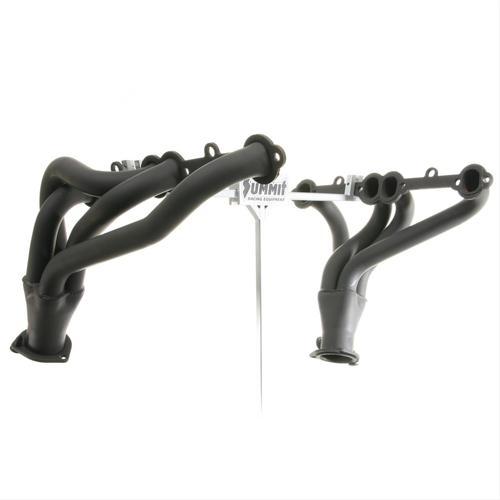 Flowtech headers shorty steel painted gm car with chevy small block pair