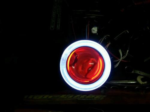 Hid projector lights demon eyes halo