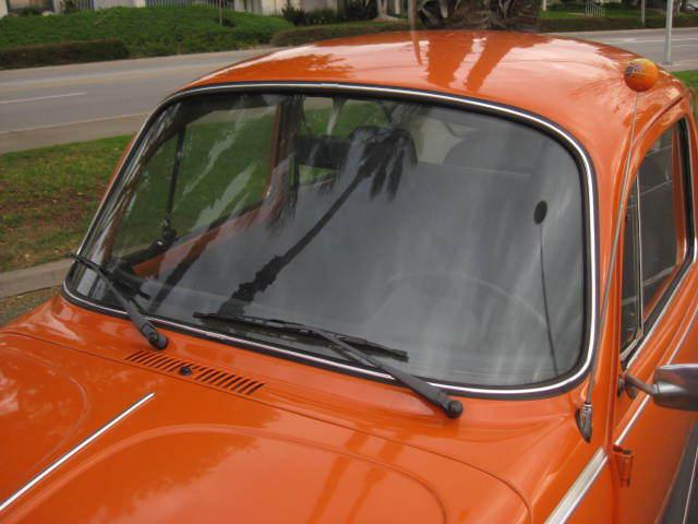 Vw super beetle sedan, curvy glass only, dot new windshield, all clear, no tint 