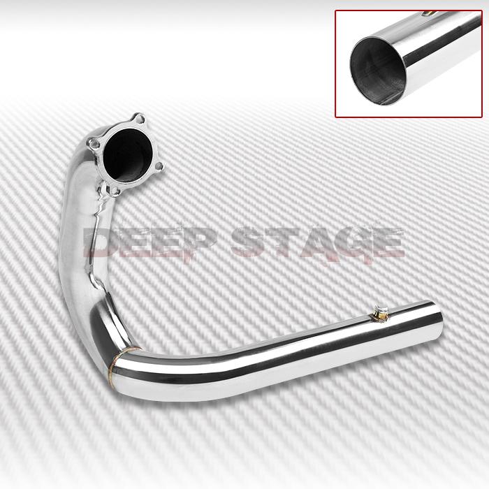Gt35/gt35r 3"t3 4-bolt stainless steel turbo highflow downpipe down pipe exhaust