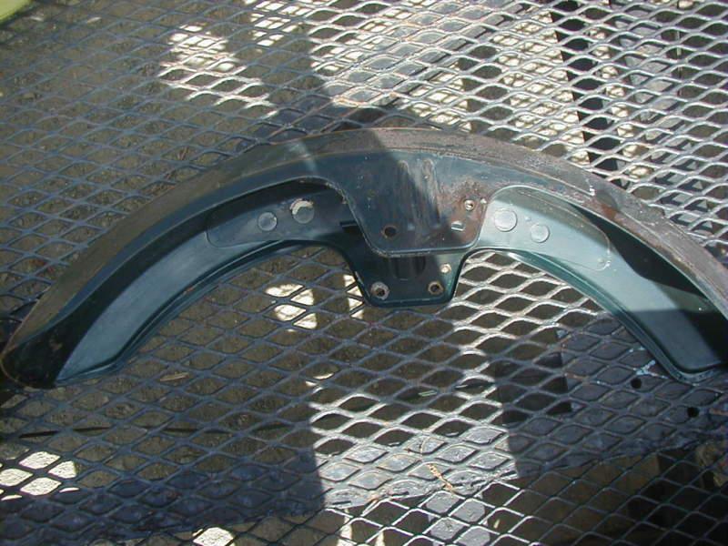 Kz1300 front fender needs paint