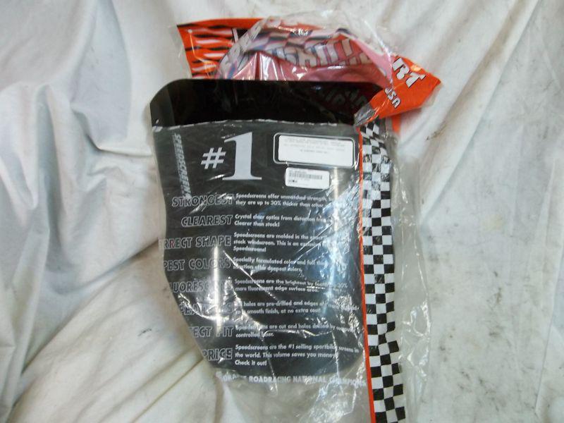 New lockhart phillips 2000 2001 kawasaki zx12r ninja windshield smoke *b61f