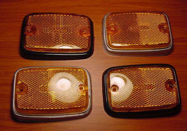 VW BUS 70-79 SIDEMARKERS SIDE REFLECTORS, US $20.00, image 2