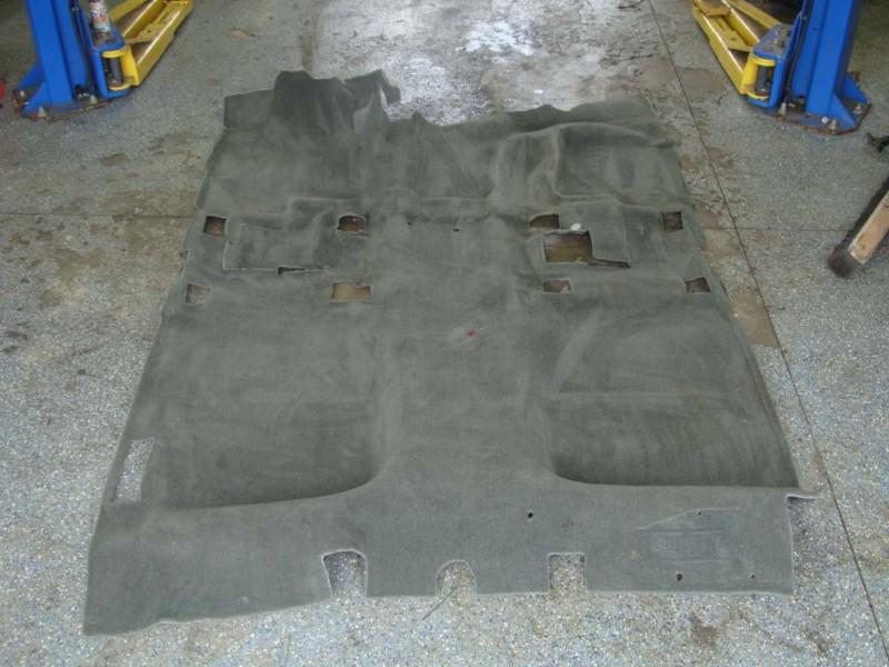 Silverado sierra extcab carpet 1999-2006 07 factory oem charcoal extended cab 03