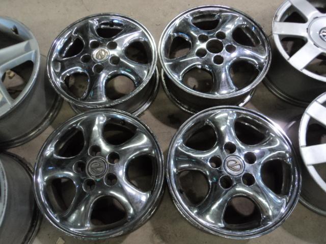 Factory 97-99 lexus es300 chrome wheels with 5x4.5 bolt pattern oem