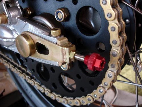 Yamaha RD400 RD250 RD350 RZ350 Billet Anodised Chain Adjusters, US $42.50, image 2