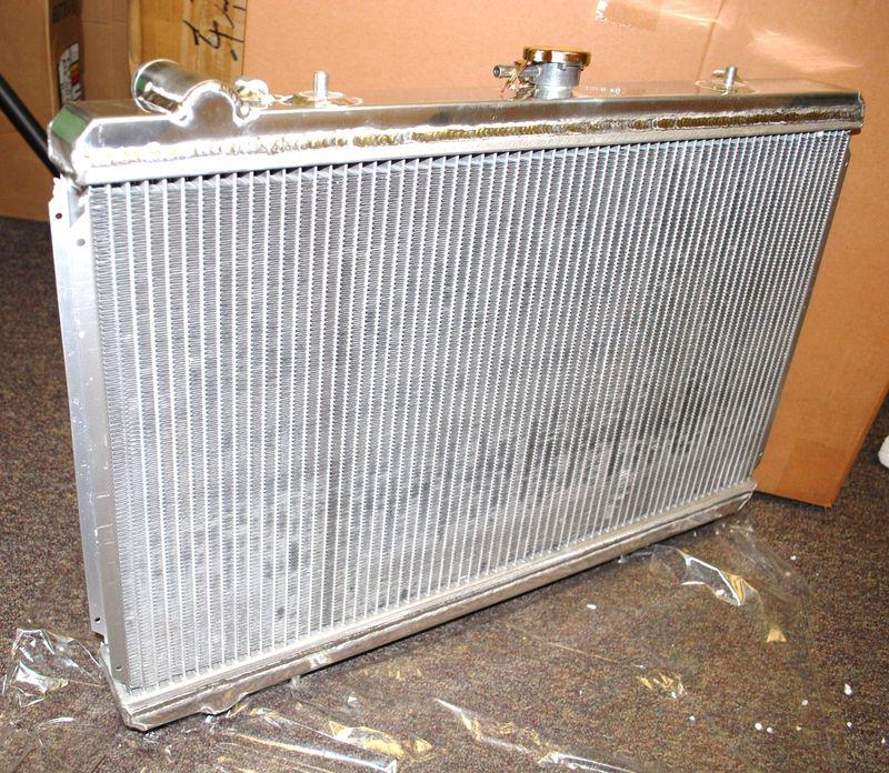 Buy NISSAN 240SX S13 KA24 CA18DET RB20 KA24DE KA Aluminum Radiator in ...