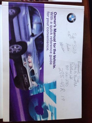 2001 and 2002 BMW X5 Owner's Manual 7 Piece Set- Includes CD , US $40.00, image 2