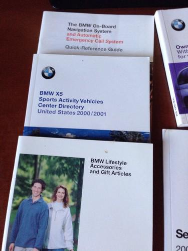 2001 and 2002 BMW X5 Owner's Manual 7 Piece Set- Includes CD , US $40.00, image 4