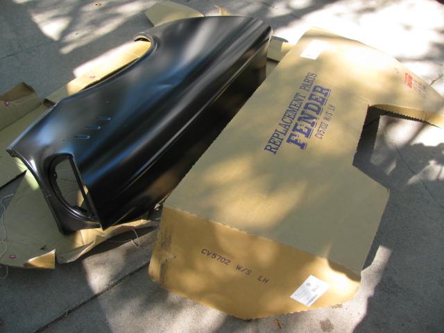 1955 56 57 chevy - 1957 front fenders (new)