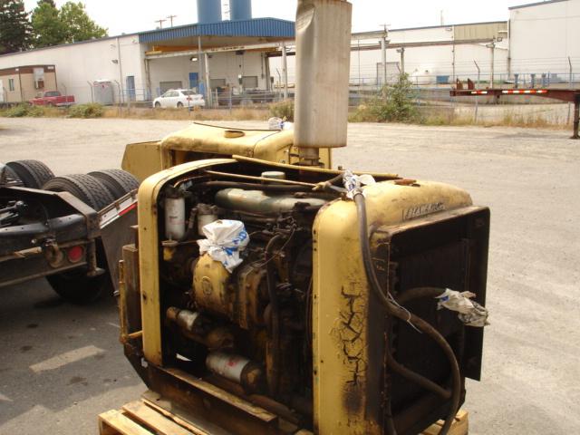 4-71n rc detroit diesel "running engine" power unit, w/radiator & frt oil cooler