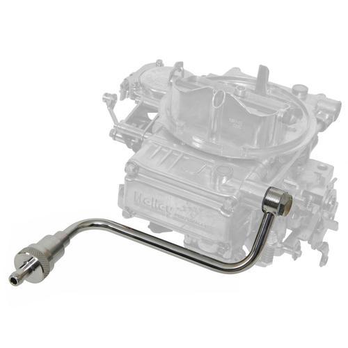 Buy Summit Racing G1533 Fuel Line Steel Holley 4160 Series Chrome 3/8