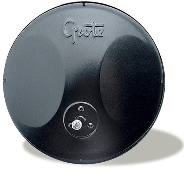 Grote 12172 - 8" round convex mirror with offset ball-stud