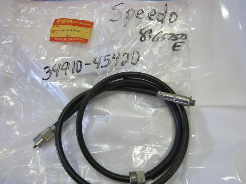 Suzuki gs750e nos speedometer cable 1981  p.n 34910-45420