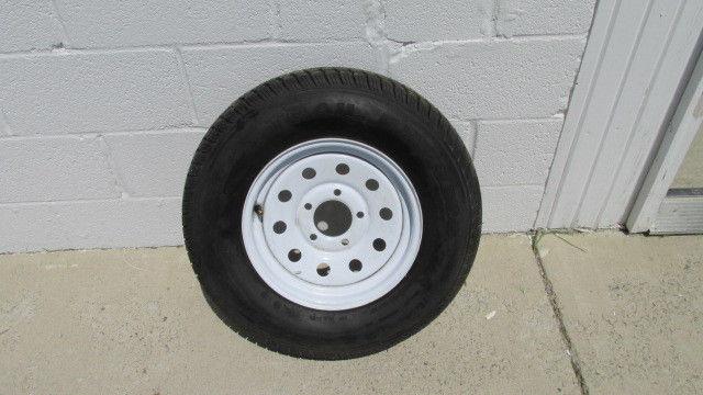 Trailer 13" 5 lug steel wheel & tire