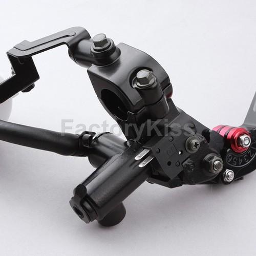 GAU Motorcycle Clutch Brake Levers Set 7/8 Black Handlebars, US $86.99, image 4