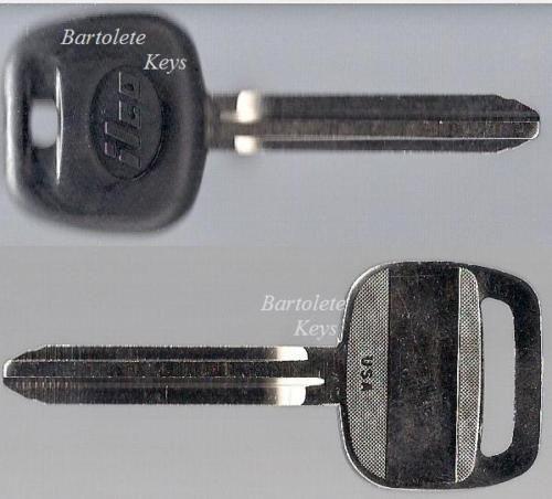 Transponder key blank fits toyota *
