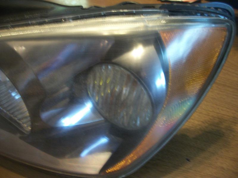 2005 Kia Spectra Left Headlight Black Bezel OEM, US $50.00, image 3