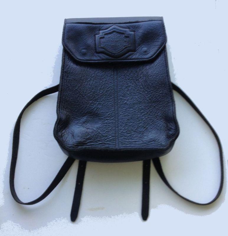 Find Harley Davidson Black Leather Women's Backpack, Purse in Palm City