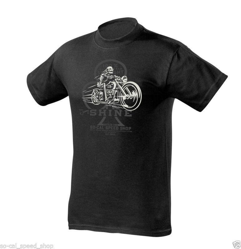 Xl so cal jimmy shine bike t-shirt chopper bobber hot rod rat custom triumph