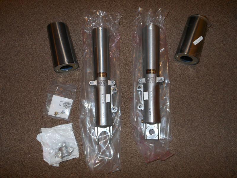Find new set of harley davidson touring OEM take off fork sliders and