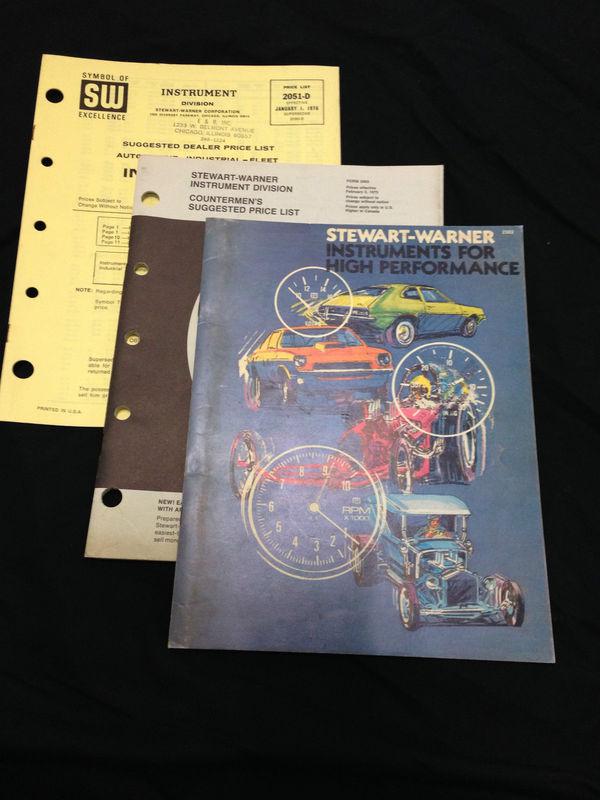 Find STEWART WARNER GAUGE TACH SPEEDOMETER 1973 CATALOG in Waterman