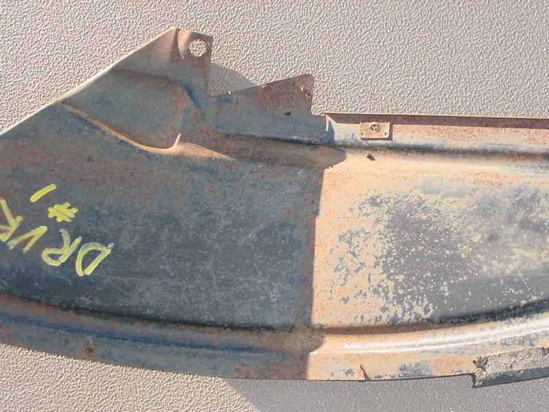 1953 1954 CHEVROLET 53 CHEVY 54 DRIVER LEFT FENDER LONG TIRE SPLASHPAN PANEL OEM, US $45.00, image 8