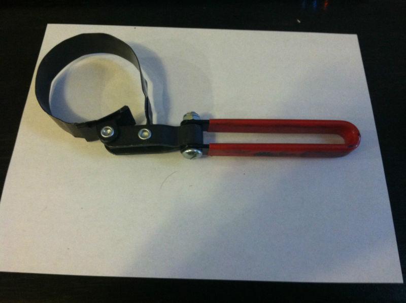 Mac tools red swivel oil filter wrench # of537a used for compacts & imports