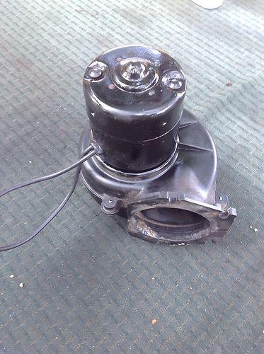 Marine grade plastic bilge blower