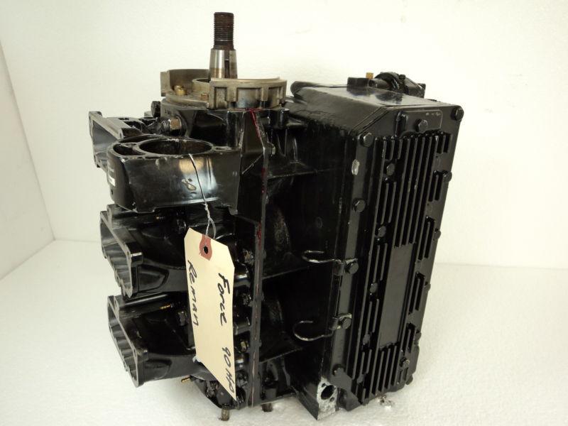 1992,1993,1994 FORCE 3-CYLINDER 90 hp OUTBOARD MOTOR 90hp POWERHEAD ~REBUILT!~, US $1,698.00, image 3