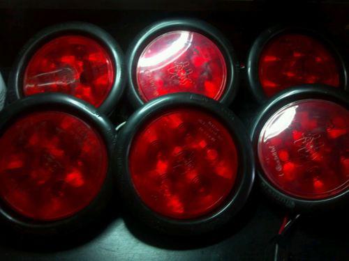 >>look>>6 new red round 12 volt led lights by signal-stat