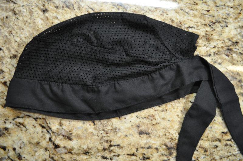 Headwrap, mesh top do-rag, chopper, harley,               cool for summer riding