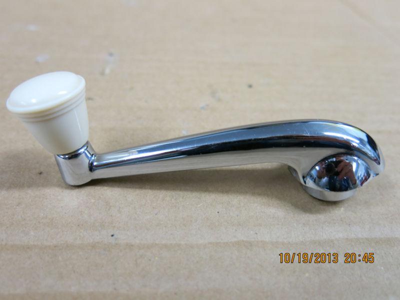 Porsche 356/vw interior window crank w/ivory knob - nice original