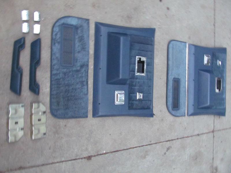 91 chevy suburban blazer silverado  door panels