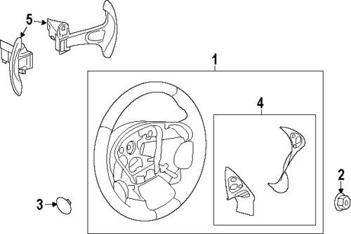 Infiniti 255501ma3d genuine oem factory original cruise switch