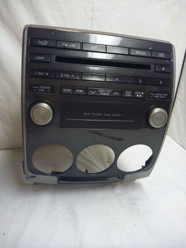 2009 09 Mazda 5 AM FM Radio 6 Disc Cd Player CE50669RX  LW520, image 1