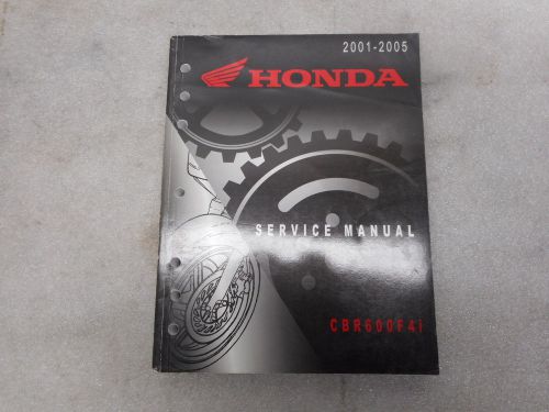 Honda 01-05 cbr 6004i  factory service manual.
