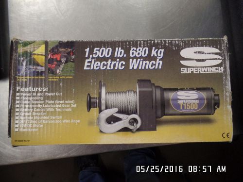 Superwinch electric winch