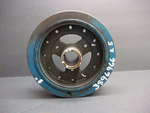 Engine damper harmonic balancer crankshaft damper 3896966 off 5.7ltr boat engine